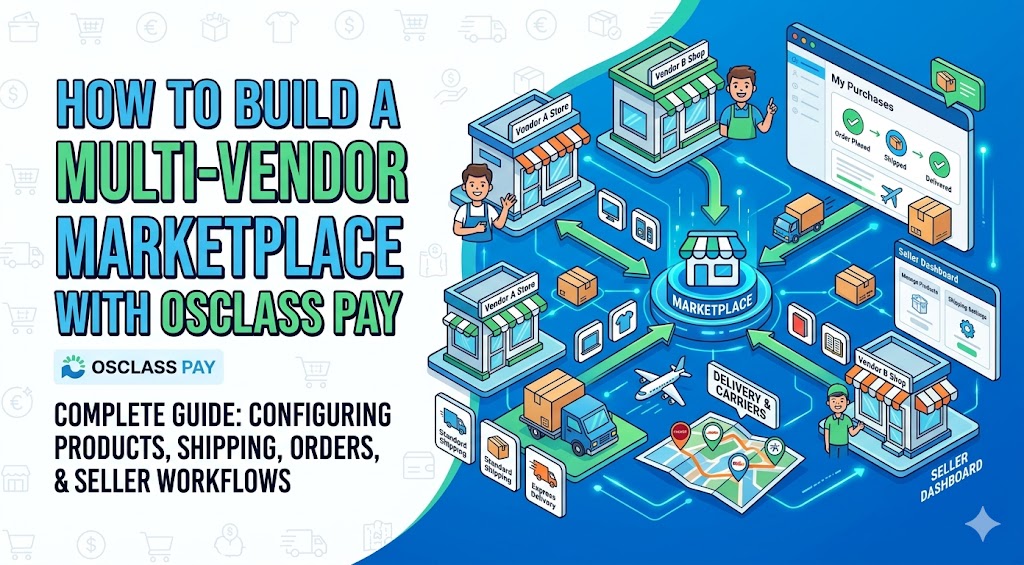 How to Build a Multi-Vendor Marketplace with Osclass Pay