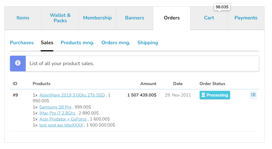 How to Build a Multi-Vendor Marketplace with Osclass Pay screenshot