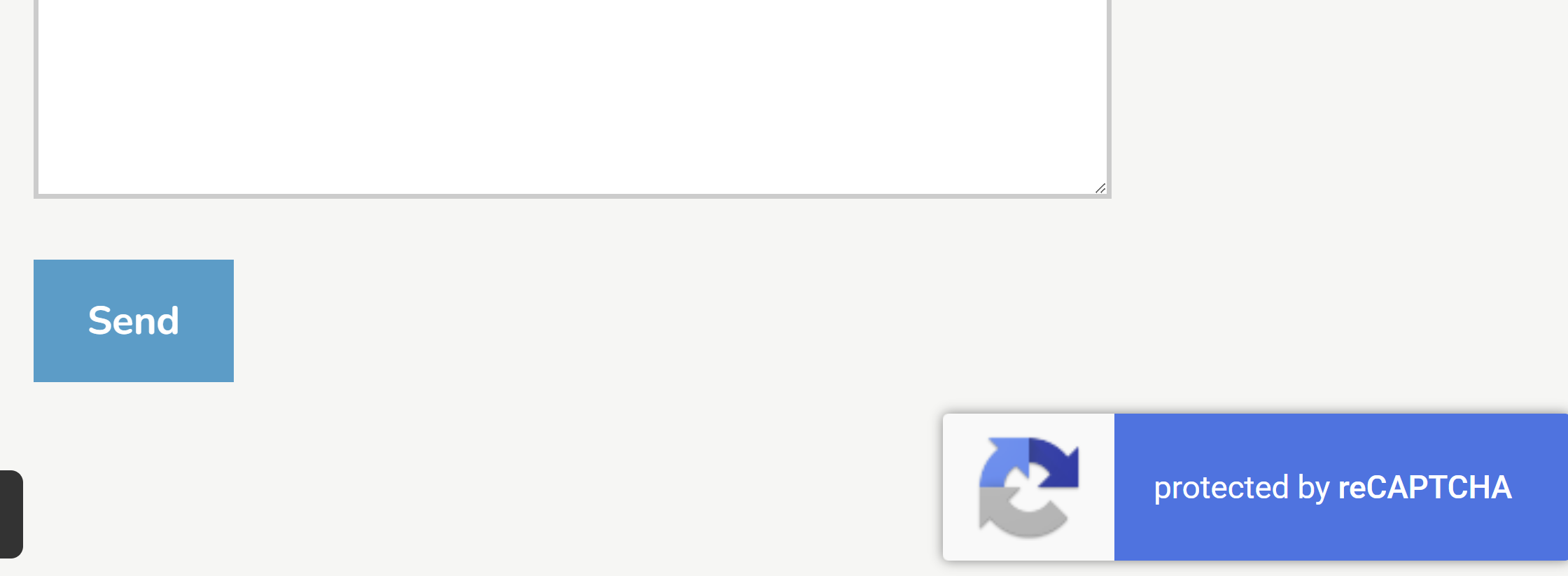 Google Recaptcha Enterprise in action